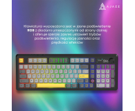 Ajazz AK980 V2 Gift Switch V2 Black Gray Yellow z ekranem - 1536371 - zdjęcie 12